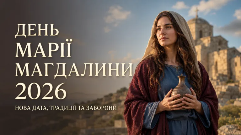 День Марії Магдалини 2026 — нова дата, традиції та заборони