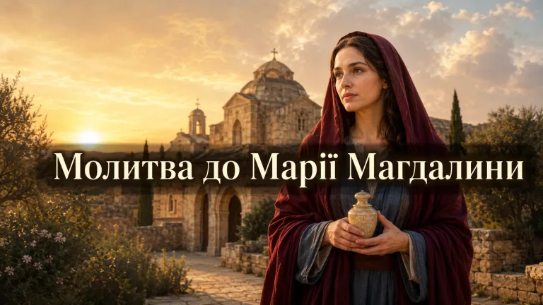 Молитва до святої Марії Магдалини 22 липня про зцілення та захист родини